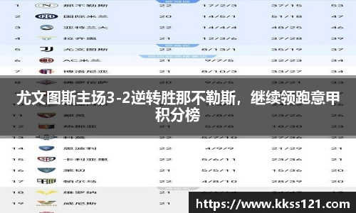 尤文图斯主场3-2逆转胜那不勒斯，继续领跑意甲积分榜