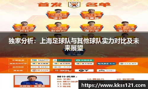 独家分析：上海足球队与其他球队实力对比及未来展望