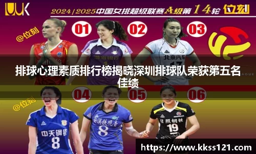 排球心理素质排行榜揭晓深圳排球队荣获第五名佳绩