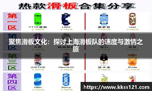 聚焦滑板文化：探讨上海滑板队的速度与激情之旅